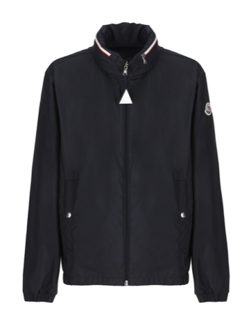 MONCLER KIDS 1A0008054A81778 - FARLAK ZIPPED JACKET NAVY (4A-6A) 