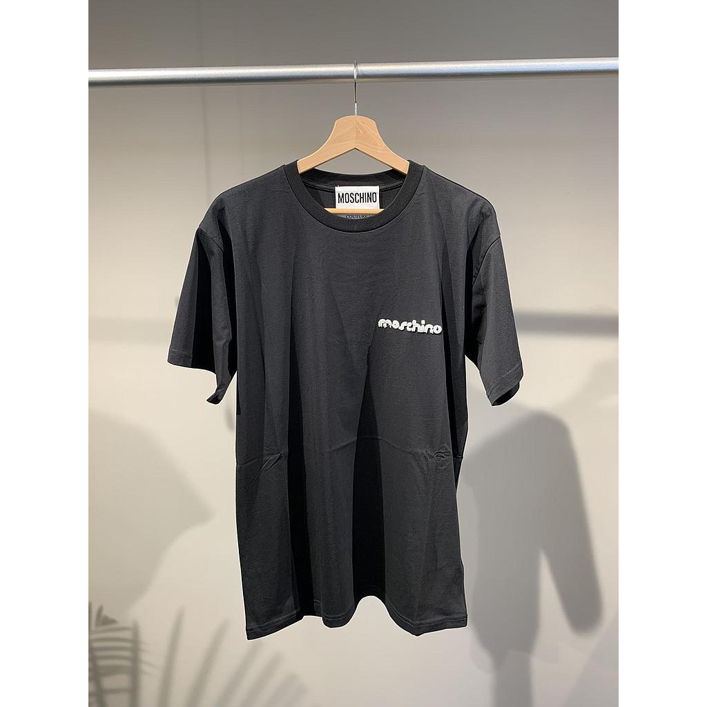 MOSCHINO 0707 5240 2555 MAN T-SHIRT BLACK