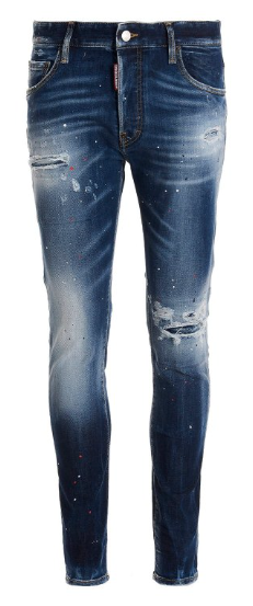 DSQUARED2 S74LB1254 S30789 470 MAN JEANS BLUE 