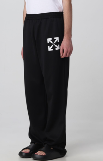 OFF WHITE OMCJ018C99FAB002 1001 MEN'S TRACKPANT