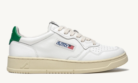 AUTRY AULW-LL20 WOMEN'S SHOES WHITE GREEN 