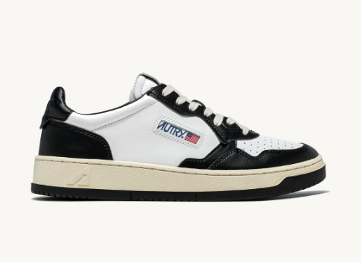 AUTRY AULW WB01 WOMEN'S SHOES WHITE BLACK
