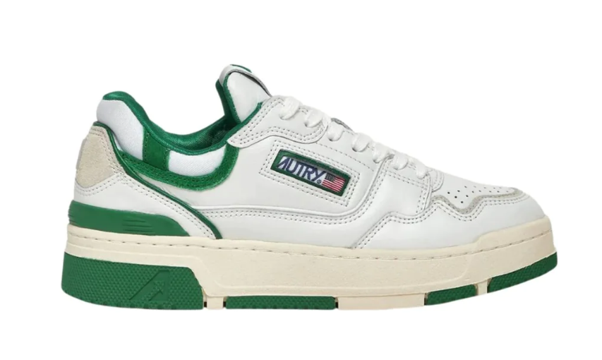 AUTRY ROLM-MM09 MEN'S SHOES WHITE GREEN