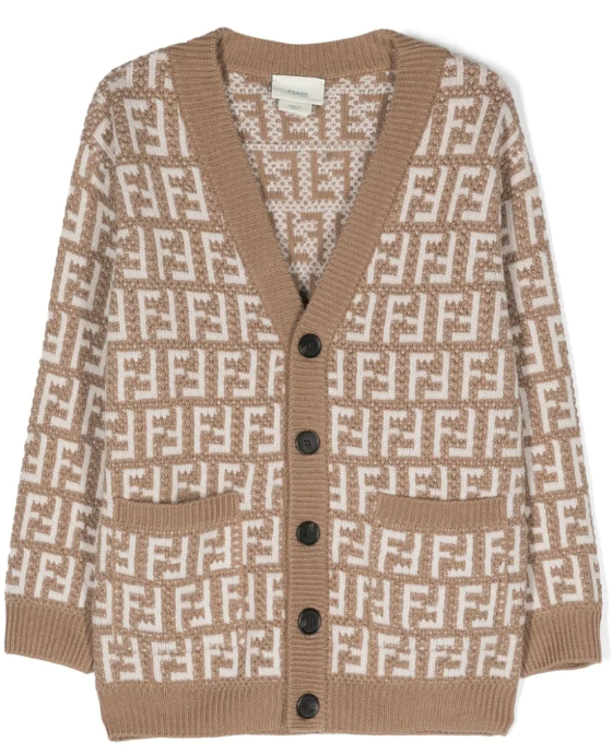 FENDI KIDS JUG054 AOBG F1M09 CARDIGAN