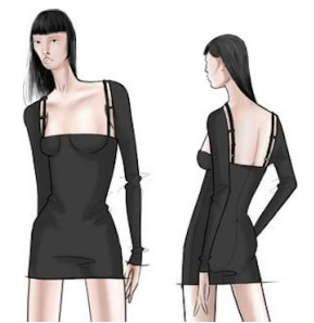 ALEXANDER WANG 4CC4236622 DRESS