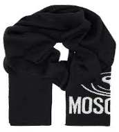 MOSCHINO SCIARPA 30752 M2785-016 NERO