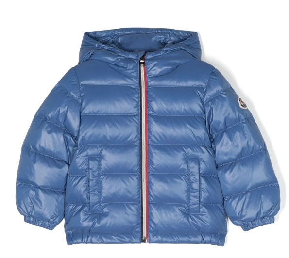 MONCLER KIDS 1A000396895070H NEW AUBERT PIUMINO BLU