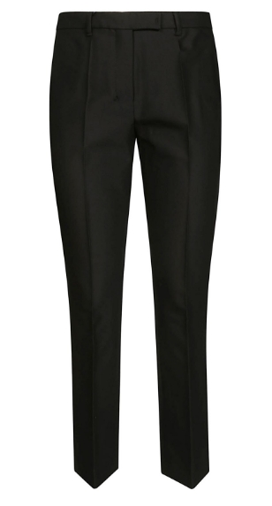 S'MAXMARA FATINA 2419131111600003 WOMEN'S BLACK TROUSERS
