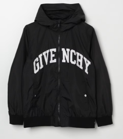 GIVENCHY H30119 WINDBREAKER KID'S JACKET(8A-12A)