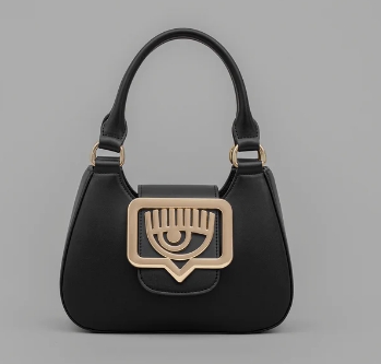 CHIARA FERRAGNI 76SB4BB2 ZS517 899 BLACK WOMEN'S BAG