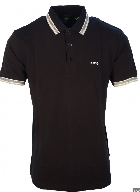 HUGO BOSS 50494697 002 MEN'S POLO BLACK