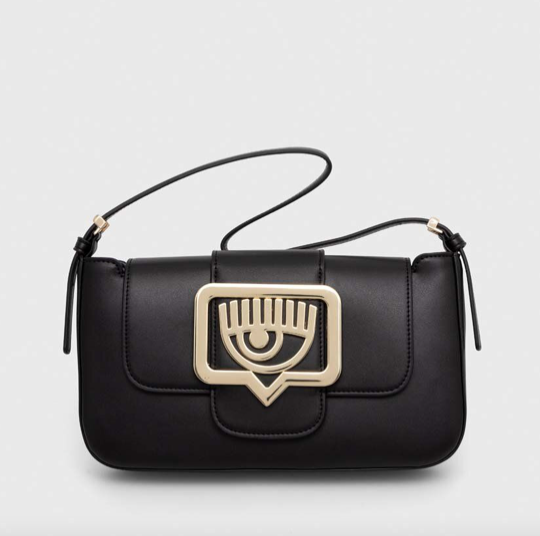 CHIARA FERRAGNI 76SB4BB4 ZS517 899 BLACK WOMEN'S BAG