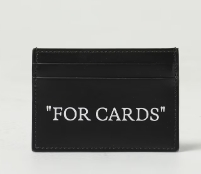 OFF-WHITE OMND067C99LEA001 1001 MEN'S CARD CASE