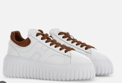 HOGAN HXW6450FC60LE90446 WOMEN'S SNEAKER BIANCO/MARRONE