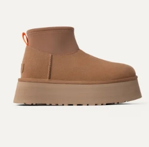 UGG 1168170 CHE Stivali Classic Mini Dipper WOMEN'S BOOTS CHESTNUT