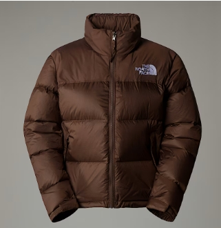 THE NORTH FACE NF0A3XEO10 W 1996 RETRO NUPTSE JACKET Smokey Brown 5IX WOMEN'S JACKET
