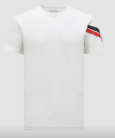 MONCLER J20918C0002989AKK_032 MEN'S T-SHIRT IVORY