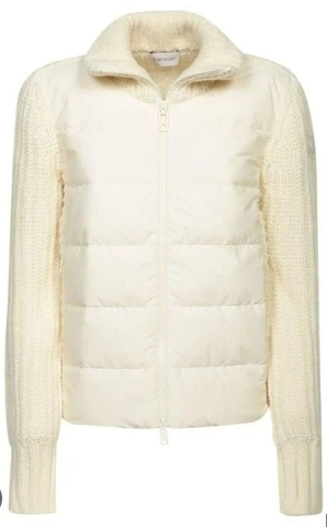 MONCLER 9B00043 M4281 034 WOMEN'S CARDIGAN IVORY