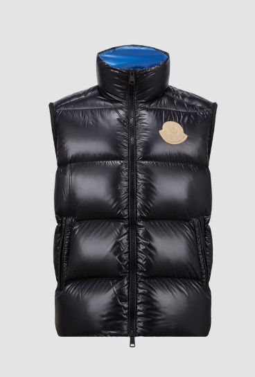 MONCLER 1A00189 595GJ SUMIDO 995 BLACK MEN'S VEST
