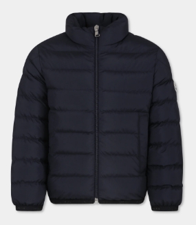 MONCLER KIDS 1A00078 54A81 778 BAUDINET BOY'S JACKET MEDIUM BLUE 8A-10A