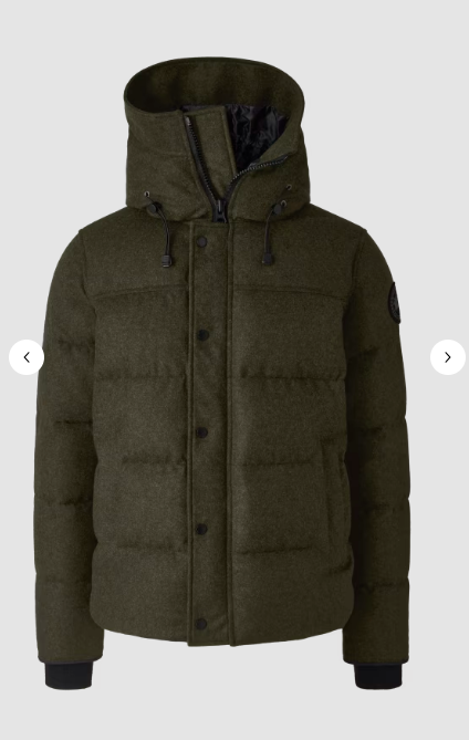 CANADA GOOSE 3804M1 1162 MACMILLAN MEN'S PARKA GREEN HK
