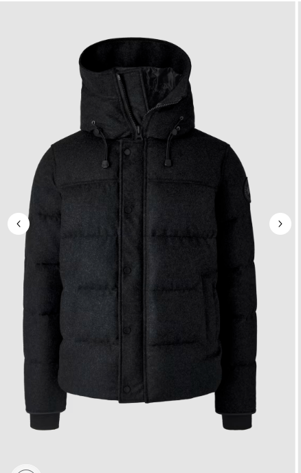 CANADA GOOSE 3804M1 1160 MACMILLAN MEN'S PARKS CARBON HK