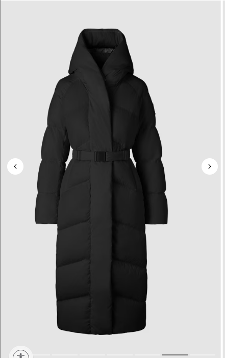 CANADA GOOSE 3900W 61 MARLOW WOMEN'S PARKA BLACK HK