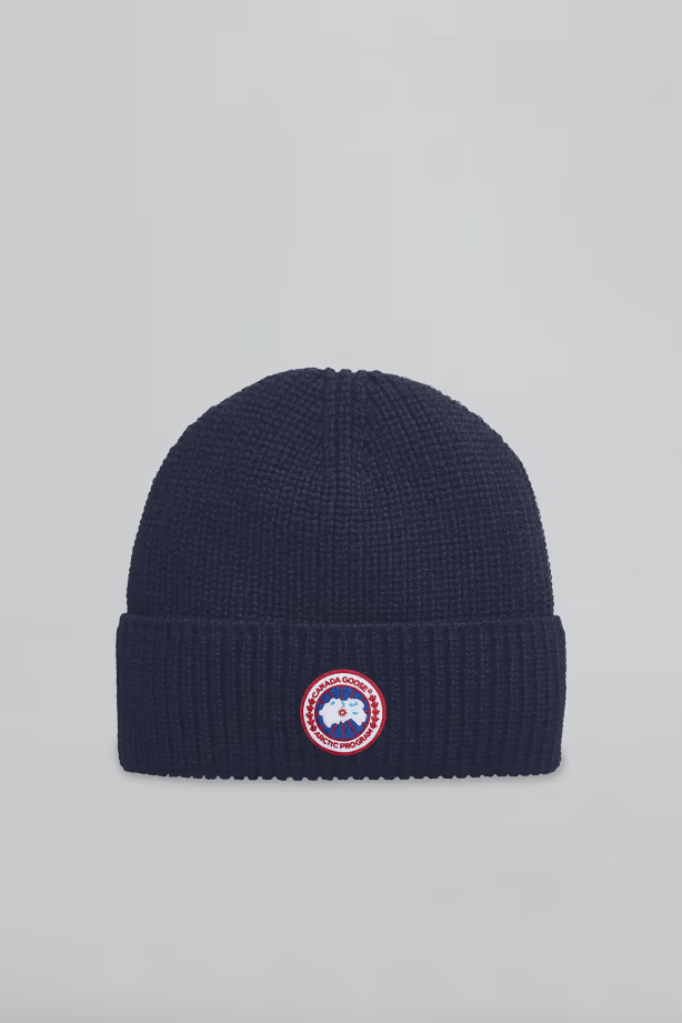 CANADA GOOSE 5026M 151 RIB TOQUE NAVY TOQUE HK