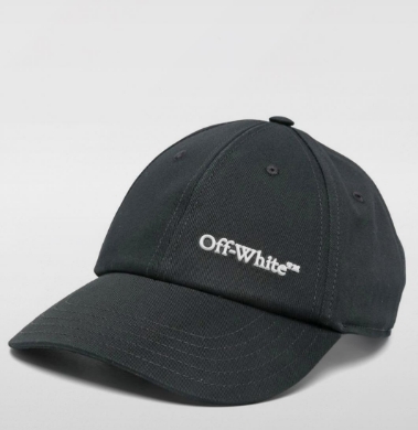 OFF-WHITE OMLB069F24FAB0021001 MEN'S CAP BLACK
