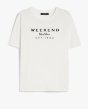 MAXMARA WEEKEND 5971045106002 - CABINA 002 BIANCO WOMEN'S T-SHIRT