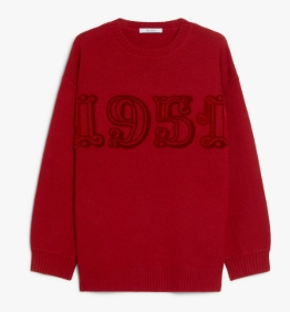 MAXMARA 1361195106038 FIDO 038 ROSSO WOMEN'S SWEATER