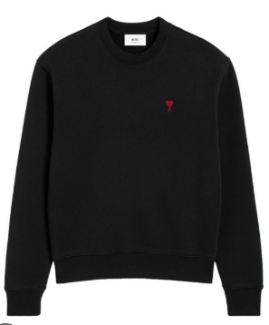 AMI PARIS BFUSW035730 001 WOMAN'S SWEATSHIR