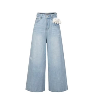 13DE MARZO DOOZOO LOW WAIST JEANS BLUE