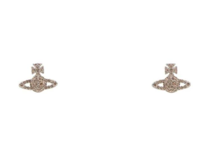 VIVIENNE WESTWOOD 6201012402P444 P444 GRACE BAS RELIEF STUD EARRINGS