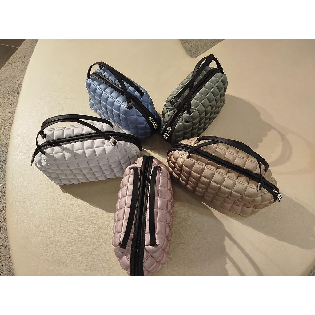 BPRIME COPENAGHEN WOMEN'S BAG BIANCO/BEIGE/ROSA/VERDE/AZZURRO