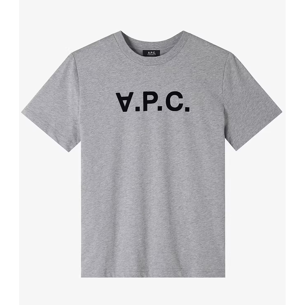 A.P.C. COHBM.M26384 MEN'S T-SHIRT GREY