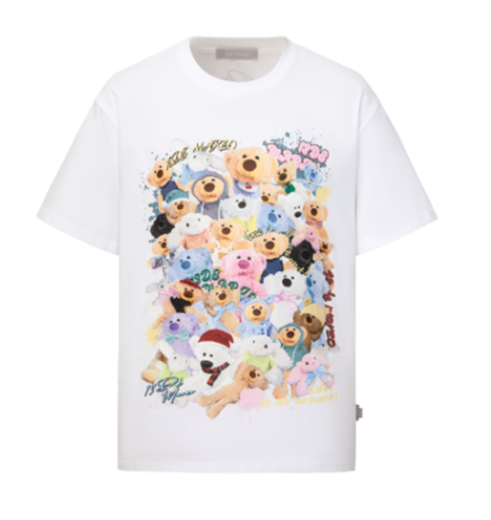 13DE MARZO MZ2503102 DOOZOO ASSEMBLE T-SHIRT WHITE