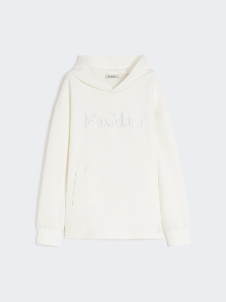 S'MAXMARA 9946015106001 - VISIERA WOMEN'S SWEATSHIRT WHITE