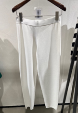 MAXMARA FAENZA 001 WOMEN'S TROUSERS WHITE