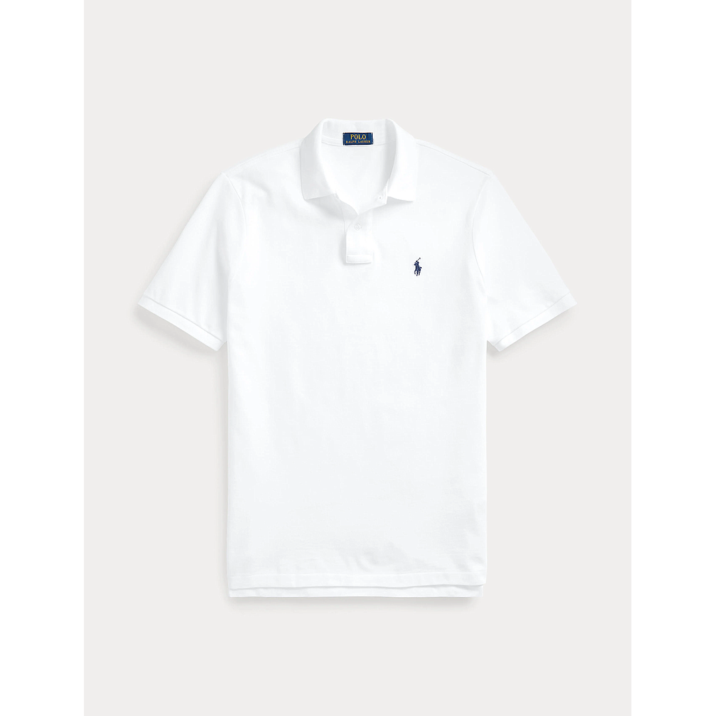 POLO RALPH LAUREN 710666997001 MEN'S POLO WHITE