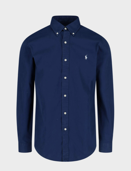POLO RALPH LAUREN 710966295005 MEN'S NAVY SHIRT