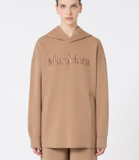 S'MAXMARA 9946015106005 - VISIERA HOODIE CAMMELLO