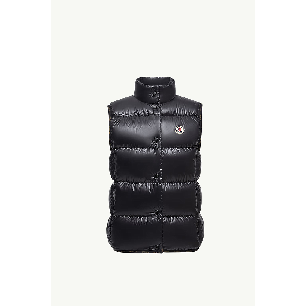 MONCLER K20931 A00169 5963V 999 BADIA WOMEN'S VEST BLACK