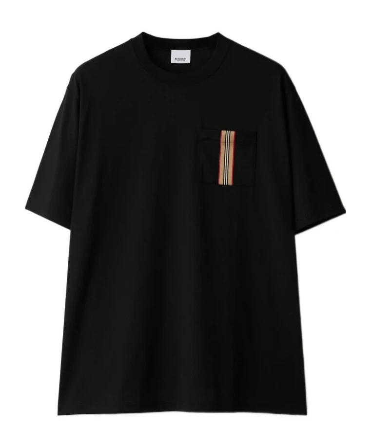 BURBERRY OT 80844191 MEN'S T-SHIRT BLACK