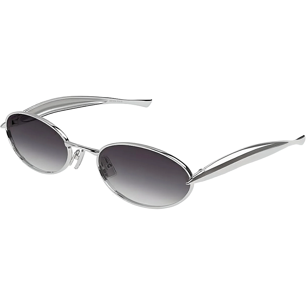 BOTTEGA VENETA BV1386S 003 SUNGLASSES SILVER