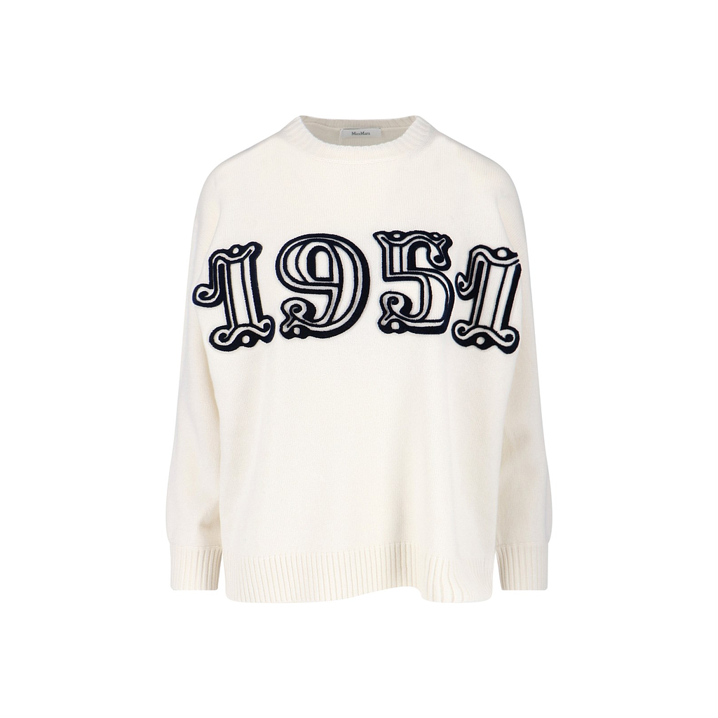 MAXMARA 1366215206014 - FIDO WOMEN'S SWEATER WHITE