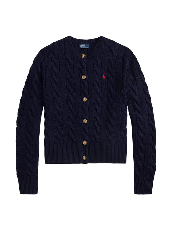 POLO RALPH LAUREN 211972104004 WOMEN'S CARDIGAN NAVY