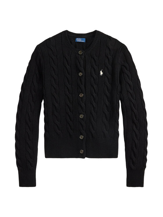 POLO RALPH LAUREN 211972104005 WOMEN'S CARDIGAN BLACK