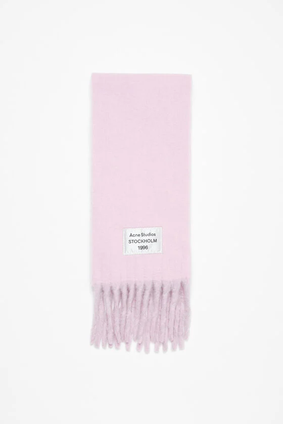 ACNE STUDIOS CA0343 AN4 WOMEN'S SCARF PINK