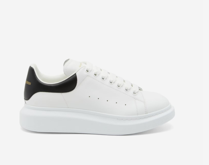 ALEXANDER MCQUEEN 553680 WIAIG 9061 MEN'S SNEAKERS BLACK TAIL 